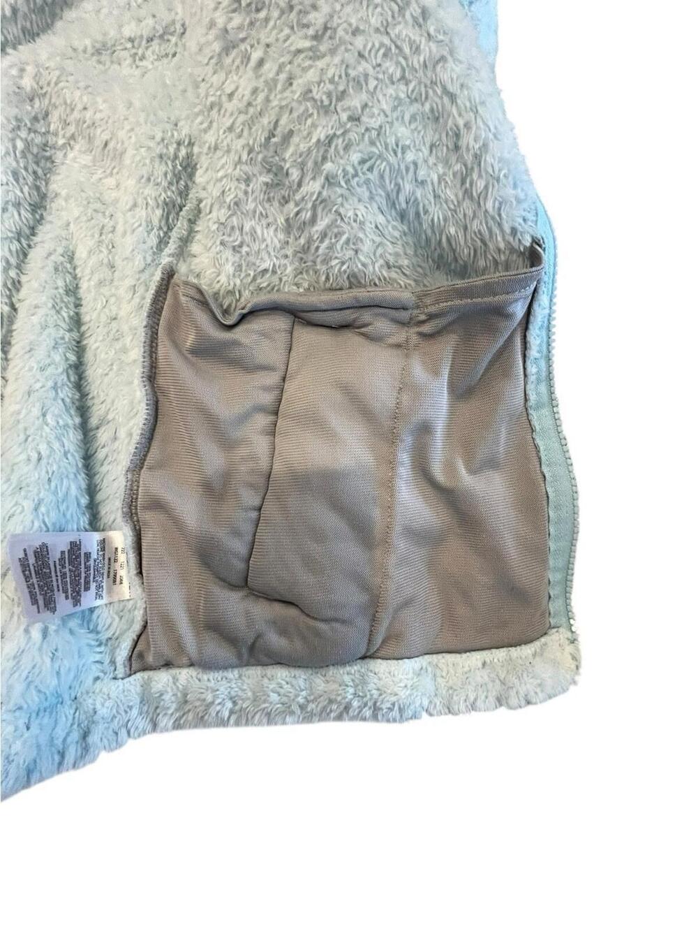 Columbia Jacket Youth Fire Side Sherpa Large 14-16  Full Zip Baby Blue - Picture 7 of 9